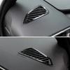 For TOYOTA COROLLA - Dashboard Air Vent Cover Trim Carbon fiber look 2pc