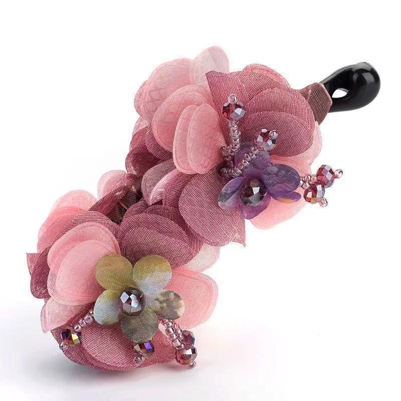 

Головной убор Заколка для хвоста Заколка-банан Заколка-поворот Нескользящая вертикальная заколка Верхняя заколка Шпилька Простая изящная 9cm