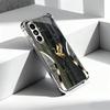 Wood Grain Golden Crane phone case s26 ultra case glass mobile phones for Samsung Galaxy S26 S25 S24 S23 S22 FE Ultra Plus