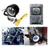 DELTA Direct MOTO LED 20W LED Fog Lamp with Illumination Light, Circle Light, 6,000k,