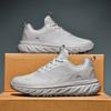 Wide Last Wide Head Mesh Spring And Autumn Sports Shoes Breathable Fly-Woven Running Sports Shoes Men'S Soft-Soled Travel Shoes