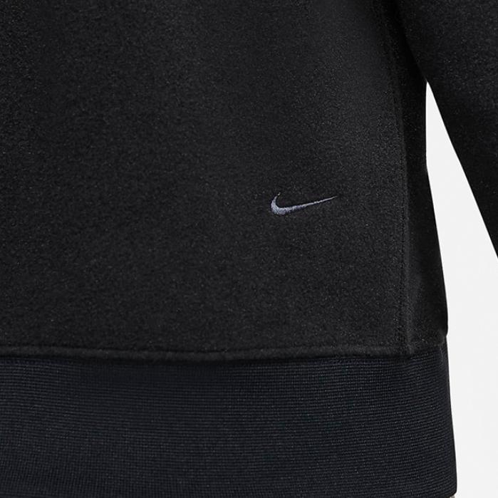 Nike ACG Polartec Solid Color Embroidered Letter Pattern Sweatshirt Women sweatshirt Black CV0627-010
