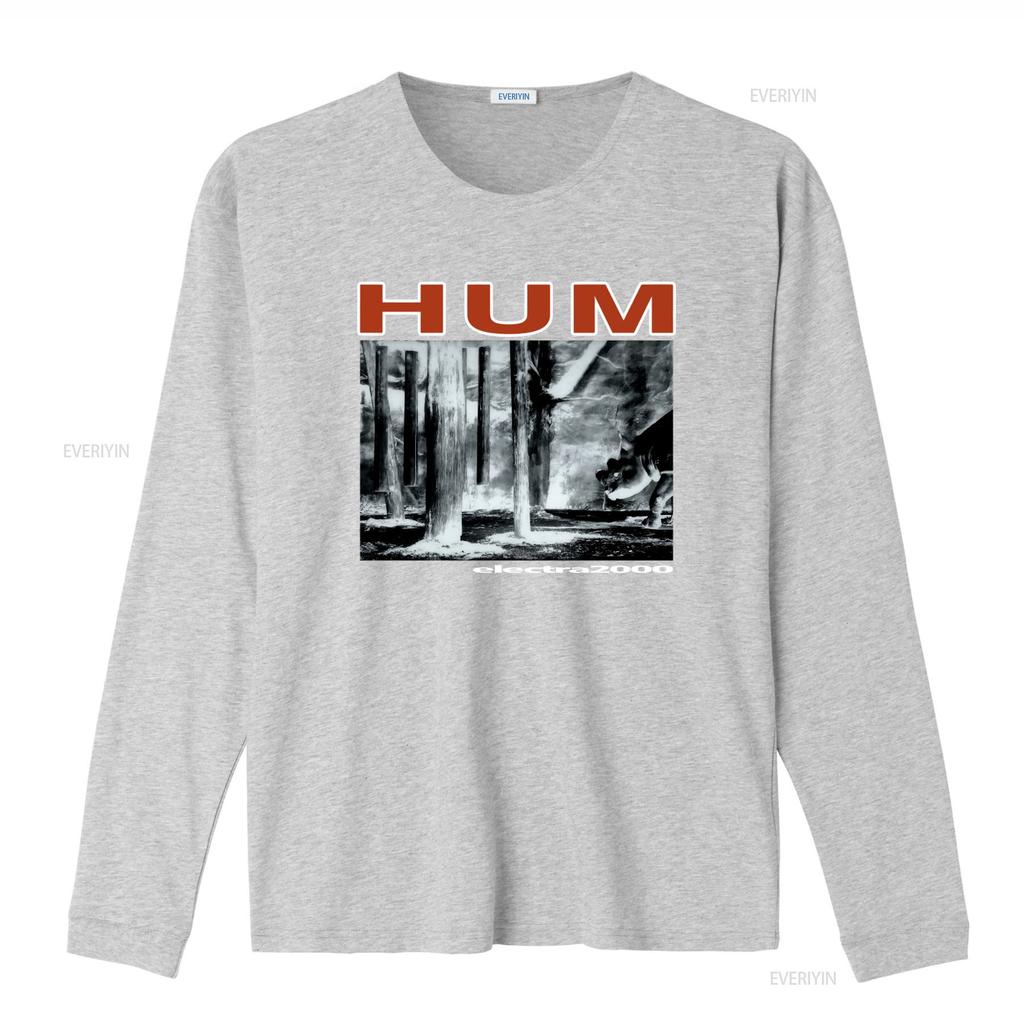 Hum Electra 2000 Vintage Style T Shirt Unique Print for Rock Fans vintage Washed Comfortable Versatile Stylish Soft fashion