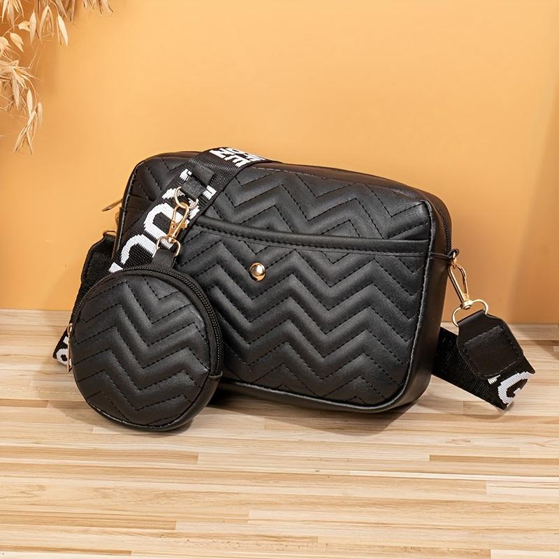 High-looking Fashionable Square Shoulder Bag Shoulder Bag Perfect Cross body Bag with A Round Coin Purse for Everyday Use