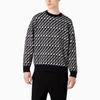 EMPORIO ARMANI Sweaters Men's Navy Blue White Crew Neck Moderate Other 6R1MU2-1MMKZ-F905