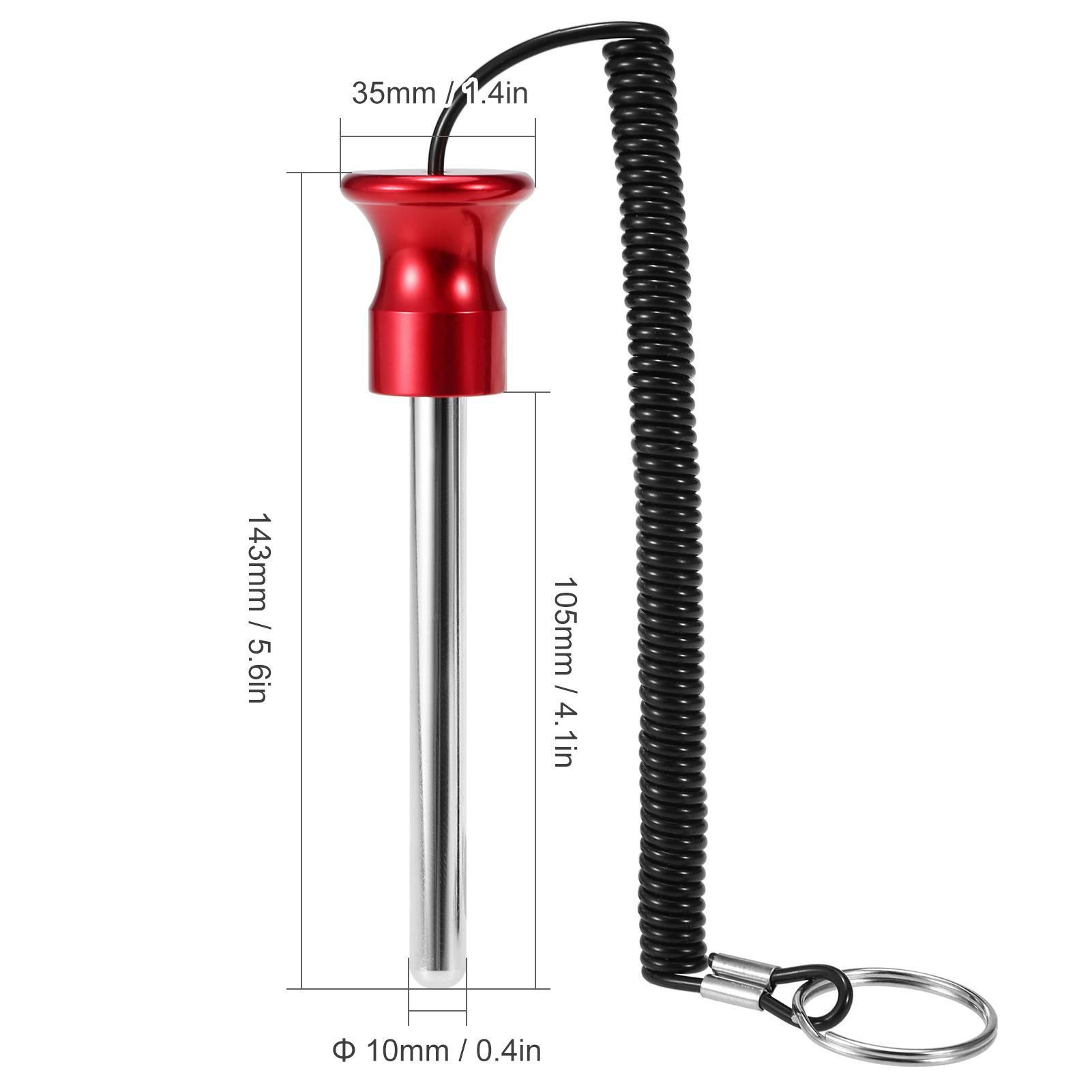 Shoemst Red Universal Weight Stack Pin Magnetic Weight Stack Selector For Exercise Fitness Gym