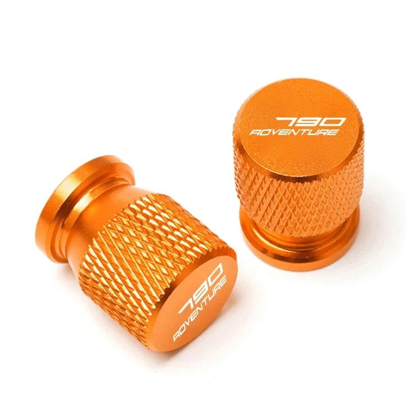 Motorcycle Accessories CNC Wheel Tire Valve Air Port Stem Caps Cover For KTM 790 Adventure R 2019 - 2025 2025 790adventure