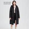 SNOWFLYING Women's Mid-Length Padded Duck Down Jacket