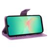 For Samsung Galaxy A17 5G/A17 4G/A26 5G/A16 5G/A16 4G Leather Case Wallet Stand Grids Imprinted Phone Cover with Strap