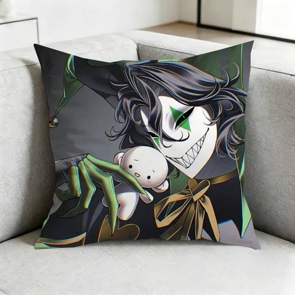 Game The Freak CircusS Pillow Case Square DoubleSided Sofa Cushion Cover Bedroom Bedside Pillow Gift