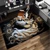 Magical Unicorn Garden Office Rug Chair Mat, Entryway Carpet, Suitable for Front Door, Bedroom, Living Room, Desk, Holiday Gift