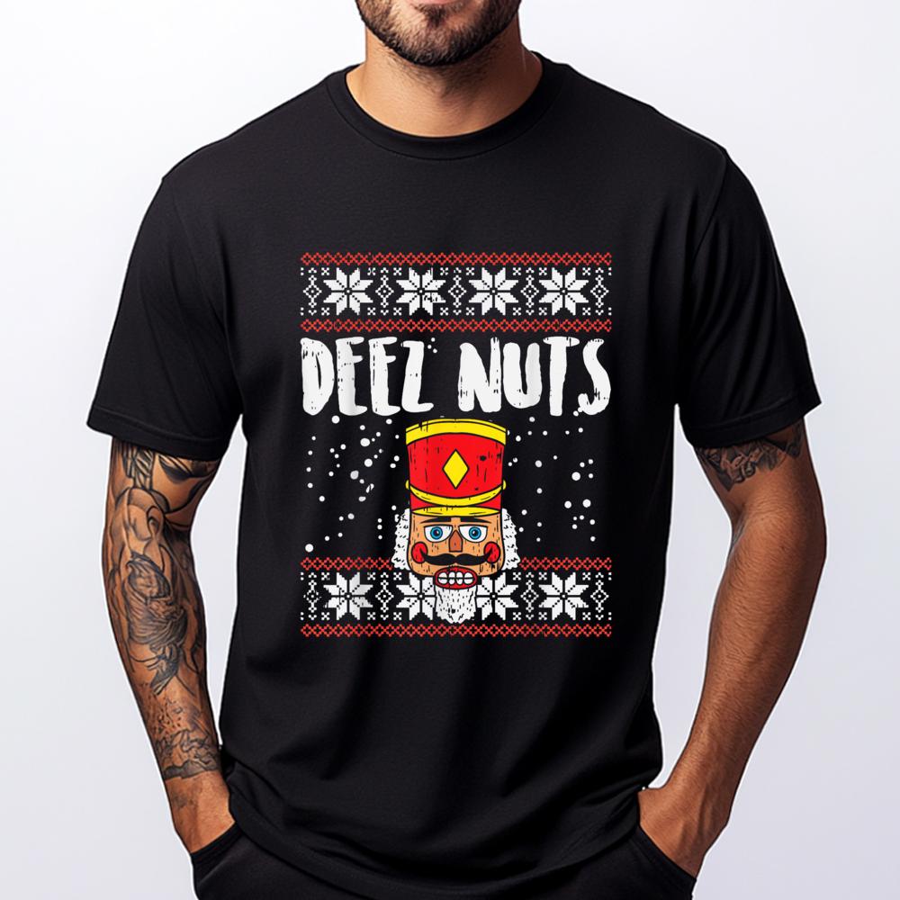 Deez Nuts Cream T Shirt Men Comfortable Luxury Designer Design Mens TShirts Female Harajuku Printed