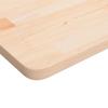 342930 vidaXL Dessus de table carré 60x60x2,5 cm Bois chêne massif non traité