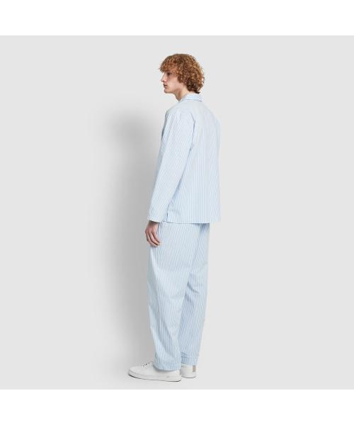 [JAJU] Men's Cotton Stretch Full-Length Pajama Set [Shipped from Korea] 100% Authentic