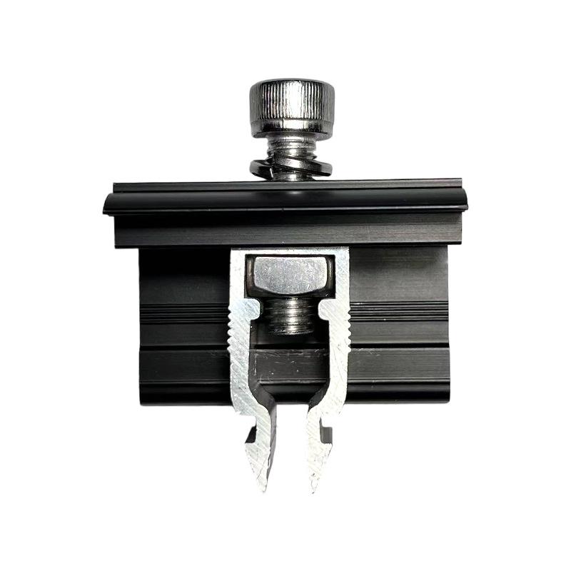 Aluminum Alloy Quick-Mount Solar Panel Side Clamp