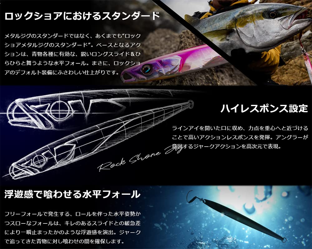 JACKALL Cyan Jig STANDARD 150g Gilas Black