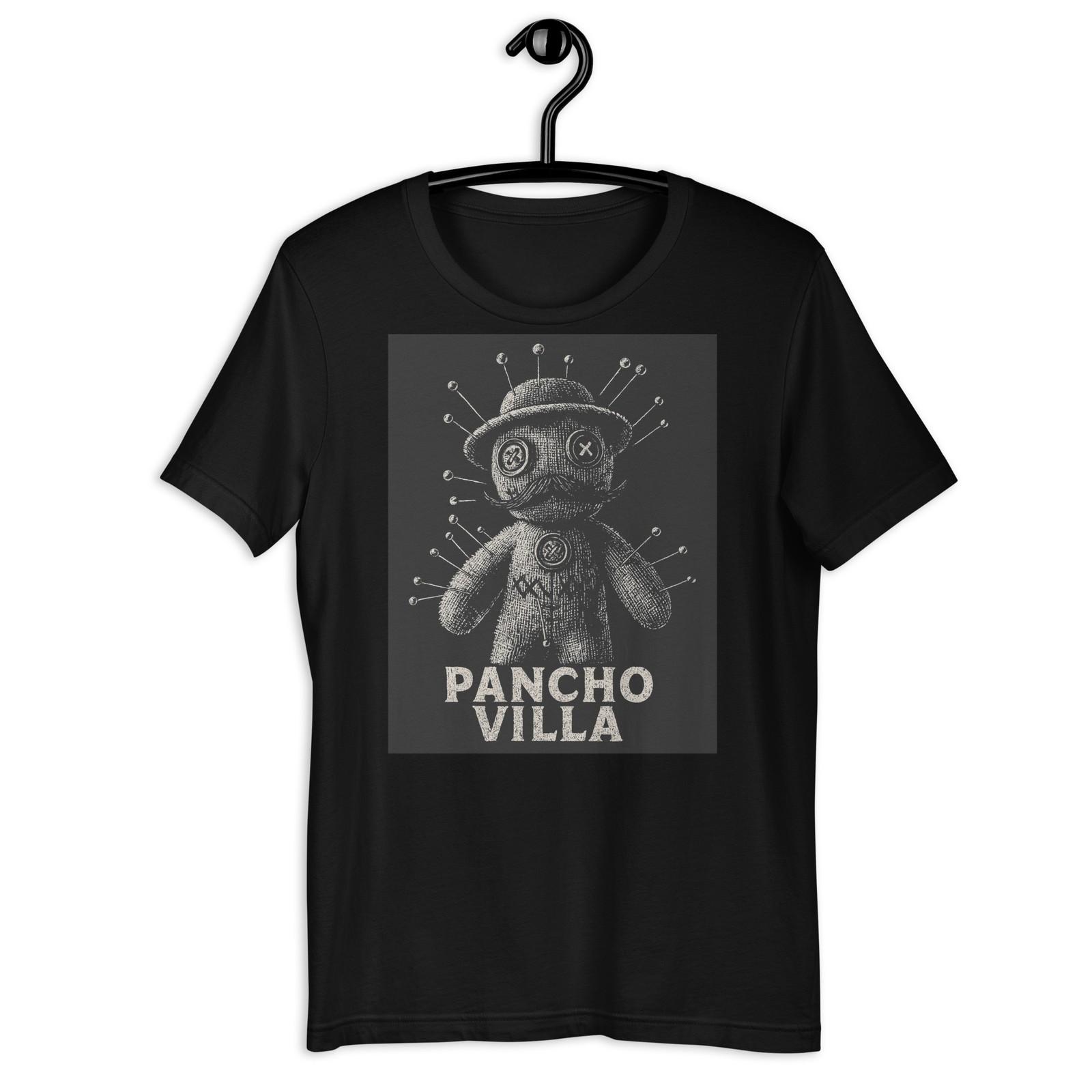 Pancho Villa Voodoo Doll Shirt Mexican Revolution Gothic Tee Unisex t-shirt S разноцветный