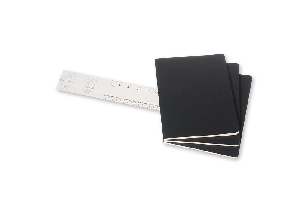 Moleskine Notebook Cahier Journal Plain QP323 XL Black