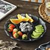 ZISIZ Divided Ceramic Fruit Plate