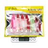 NEW 6PCS Fishing Soft Squid Lure 12CM 15CM Luminous Squid Jig Fishing Lures For Sea Fishing Wobbler Bait