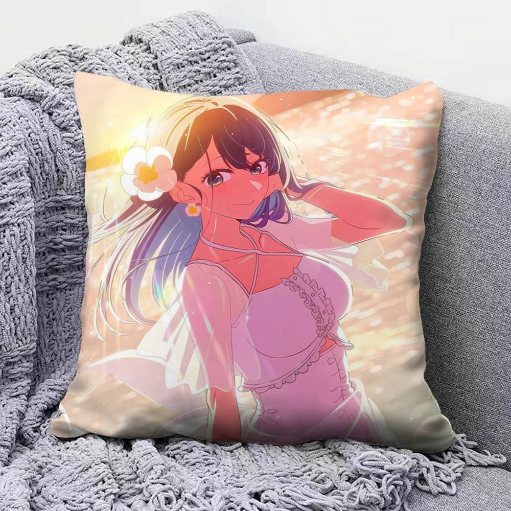 Ai Hoshino Oshi No Ko Anime Girl Pillow Covers Home Sofa Cushion Covers and Aecorative Custom