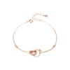New Fashion Japanese and Korean Bracelet Exquisite and Sweet Love Ring Temperament Bracelet Hand Jewelry Women