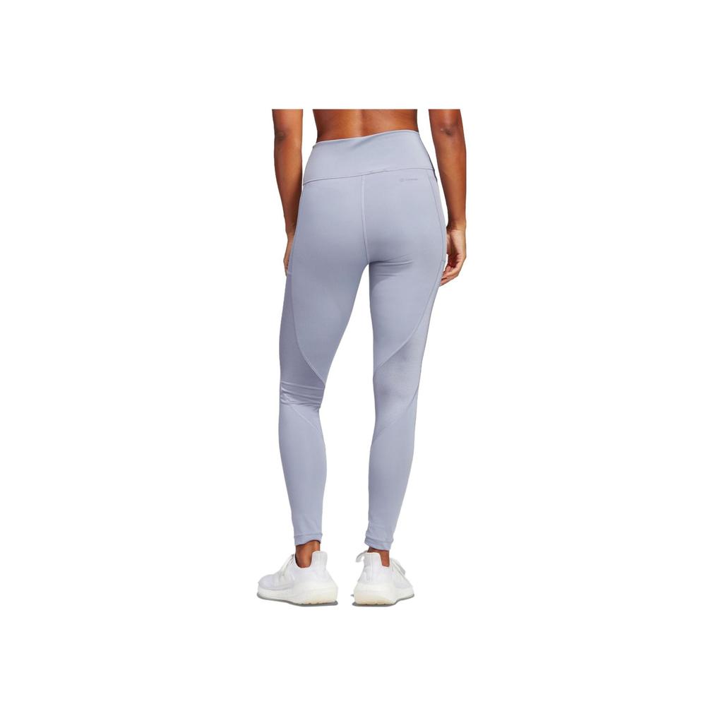New Adidas Essential Sports Pants Women's Silver Gray Violet IC8301