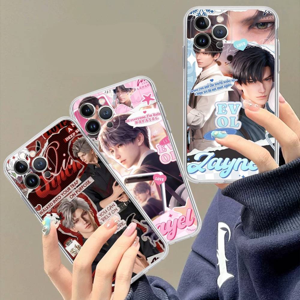Game Love And Deepspace Phone Case For IPhone 17 16 15 14 13 12 11 Pro Max Plus Soft Cover Personalized DIY
