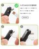 RovyVon Aurora A1-G4 EDC Keychain Flashlight, High Lumens, USB-C Rechargeable, 650 Lumens, 6500K Mini Keyring Torch, Pocket Size (Black)