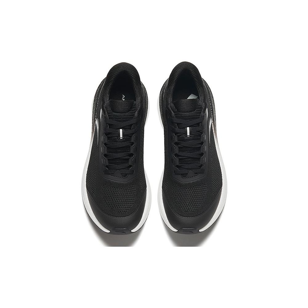 Anta Wang Hai Nitrogen Technology Non-Slip Wear-Resistant Shock Absorbing Low-Top Running Shoes Men Sneakers Black 912335585-2