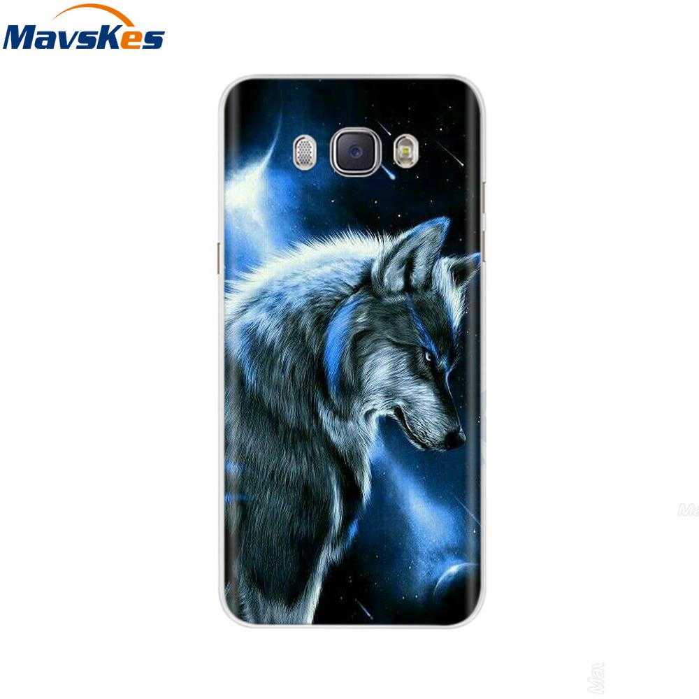 For Samsung J7 2016 Case Print Flower Soft Silicone Back Cover For Samsung J7 2016 TPU Phone Case For Samsung Galaxy J7 2016