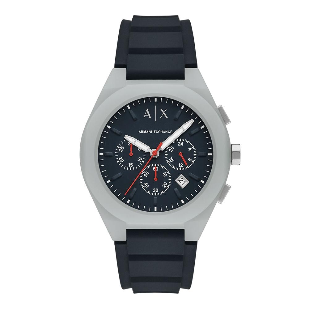 Armani Exchange Men S Urethane Chronograph Watch Ax4172 AX4172