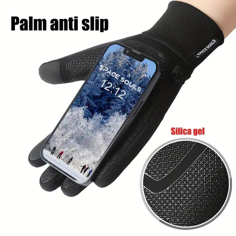 Touch Screen Gloves for Men And Women Windproof Waterproof Warm Autumn Winter Outdoor Fishing Running Cycling Skiing Cold Gloves