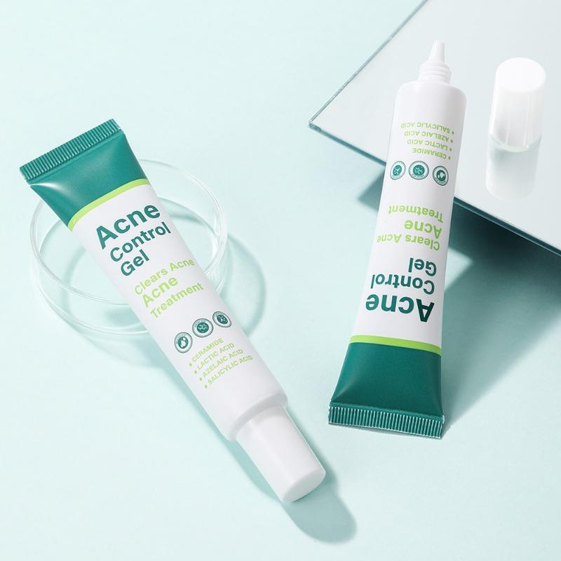 1 BALENÍ Gel s kyselinou salicylovou a azelaovou vybledne jizvy po akné, zmenšuje póry, odstraňuje akné a uzavírá ceramidové mléčné kyselinové akné krém