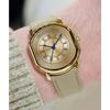 New 2025 Specht & Söhne 35mm Vintage Quartz Watch For Men Grey Color Genuine Leather Strap Sapphire Crystal 50M Waterproof