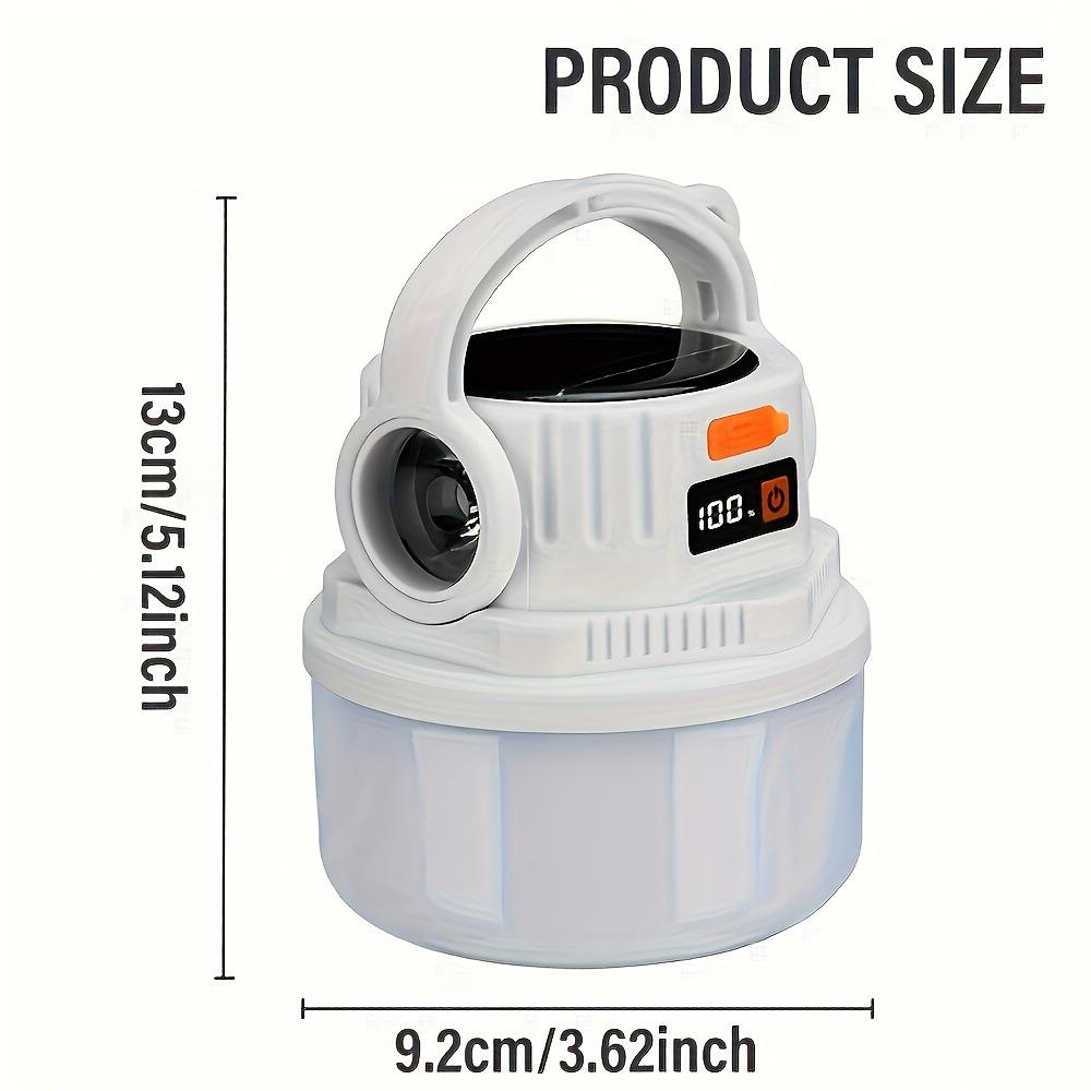 Solar Camping Lamp: Ultra-Long Battery Life for Outdoor, Emergency & Night Market Use