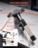 Hydraulic Tubing Bender Kit, 6 mm to 22 mm, Copper Tube Pipe Bender, Forward/Reverse HVAC Bending Tool Set, with 7 Aluminium Alloy Dies, for HVAC Air