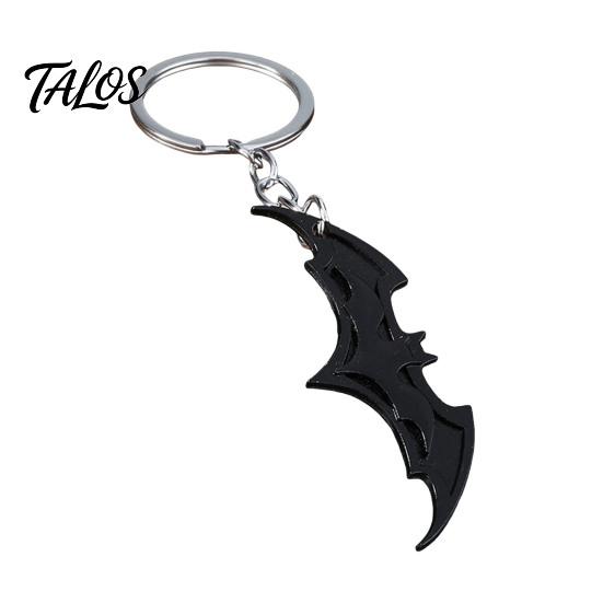 Zinc Alloy Key Holder Bat Dart Keychain, Car Ring for Keychain Men, Handbags Backpacks Charm Decorative Accessory Halloween Lightweight Bag Charms