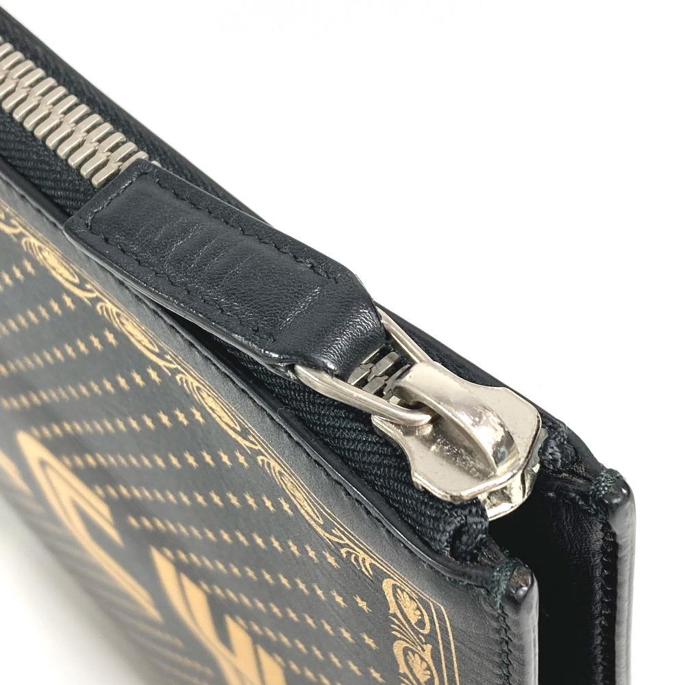 GUCCI 523441 Sega collaboration GUCCY logo Clutch Bag pouch with a handle Clutch