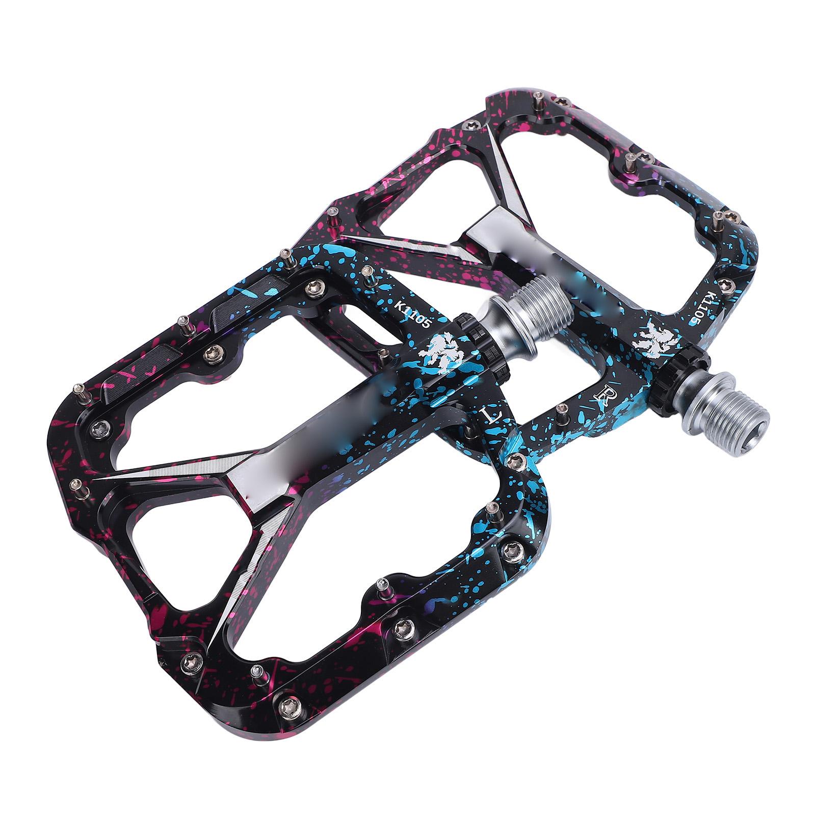 

Cycle Pedal 3 Bearing High Strength Enlarged Anti Skid Ultra Thin Mountain Cycle Pedal Camouflage
