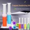 **Disposable Toilet Bowl Gel Cleaner: Floral Deodorizer & Freshener**
