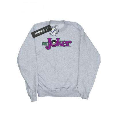 Boys The Joker Text Logo Sweatshirt
