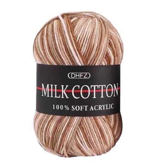Gomitolo di Filato Multicolor 7,7 Iarde Filato in Fibra Acrilica Filato Colorato per Uso Artigianale per Lavorare a Maglia Uncinetto Maglioni Sciarpe Cappelli Bambole Artigianato Fai da Te