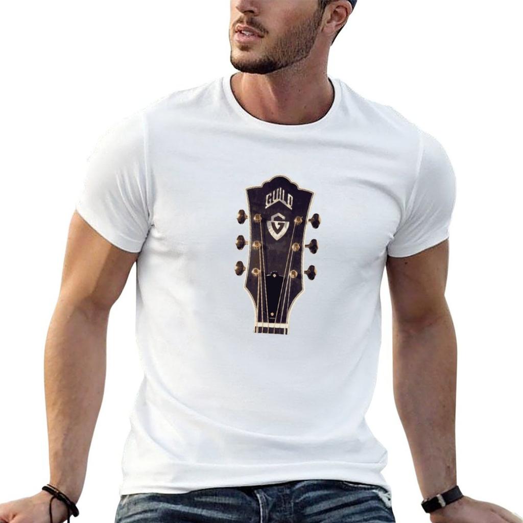 Guild Headstock TShirt Big and Tall Short Sleeve Tee