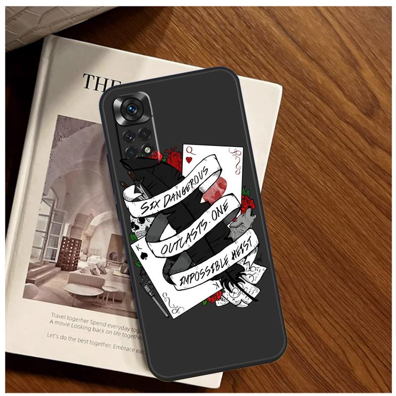 Six Of Crows Case For Xiaomi Redmi 13C 12 C 10C 9C Redmi Note 13 Pro 9 10 11 12 Pro 9S 10S 11S 12S Cover