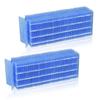 J&Q H060518 Humidifier Filter, H060511 Antibacterial Evaporative Filter, Compatible with H060509 Hybrid Humidifiers (Pack of 2)