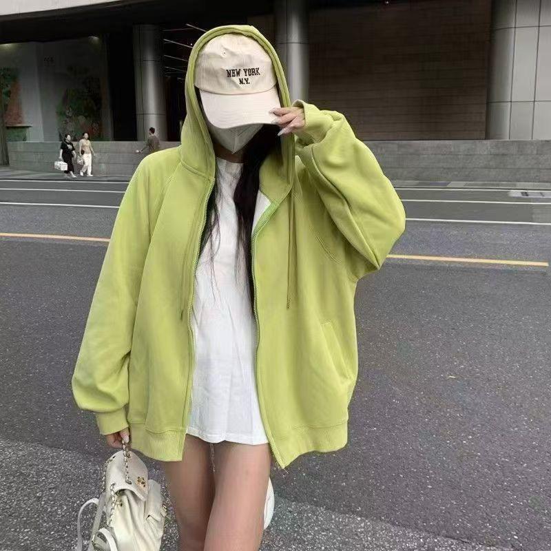 

Women s Plus Velvet Thick Fleece Lamb-Style Jacket - Winter Casual Cardigan Sweatshirt S