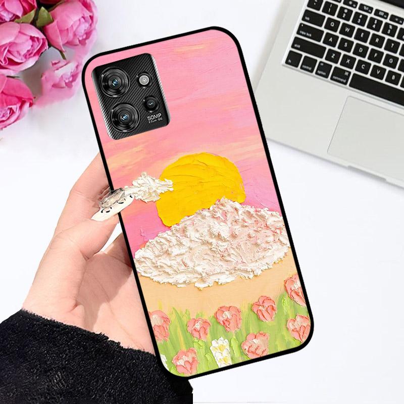 Shockproof Case For Motorola Thinkphone Silicone TPU Back Cover For Motorola Moto Think Phone 5G Soft Phone Case XT2309-2 Fundas