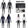 Halloweenský Skibidi Toilet Hra Cosplay Kostým Kombinéza Unisex Bavlna Různé Velikosti