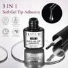 3 In 1 Nail Patch Glue, Reinforcement Glue, Sealing Layer Sticky Diamond Glue To Build Primer Nail Patch